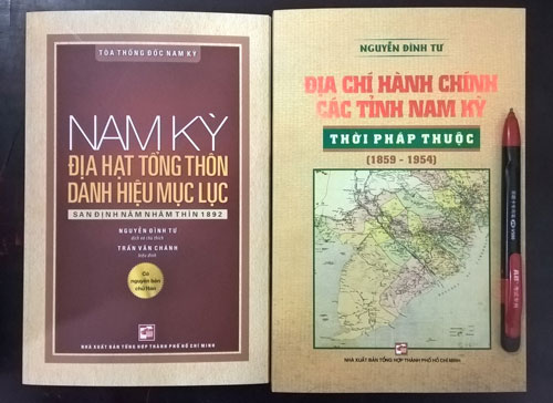 Thêm 2 tập khảo cứu về Nam Kỳ của nhà nghiên cứu Nguyễn Đình Tư - Ảnh 1.