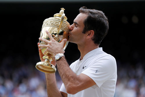 Federer lần thứ 8 vô địch Wimbledon - Ảnh 2.