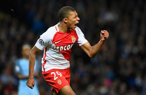 Kylian Mbappe là tài năng trẻ mà Monaco đặt kỳ vọng sẽ phá lưới Juventus ở trận bán kết lượt đi Champions League Ảnh: REUTERS