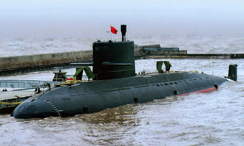 Tàu ngầm lớp Yuan của Trung Quốc Ảnh: PINTEREST