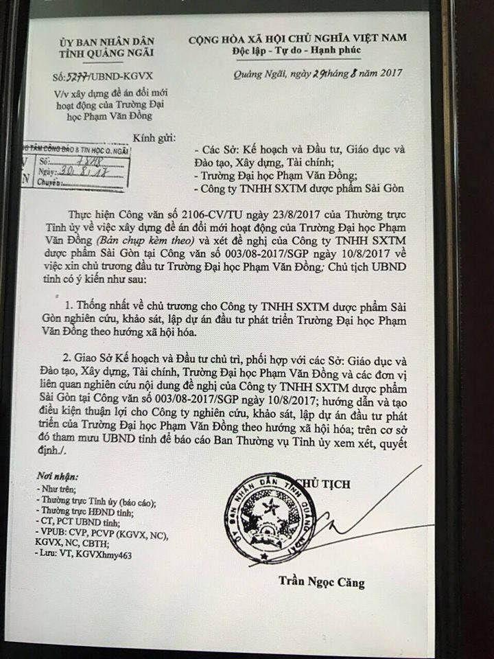 Công ty dược triển khai xây dựng đề án xã hội hóa... trường đại học - Ảnh 1. Công ty dược tiến hành xây dựng đề án xã hội hóa... trường đại học - Ảnh 1.