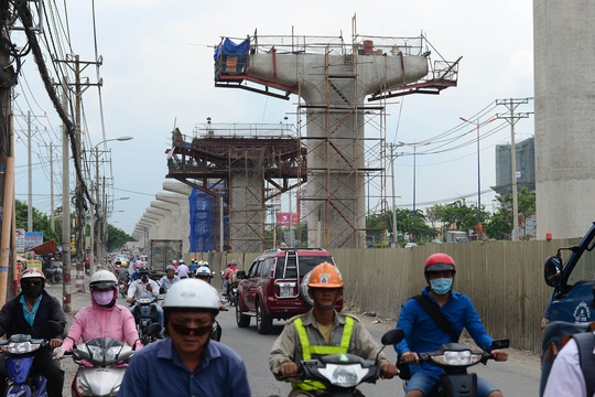 Chậm bố trí vốn, Metro số 1 bị ảnh hưởng mục tiêu hoàn thành năm 2020 - Ảnh 1.