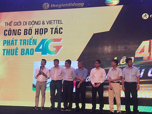 Thế Giới Di Động cùng Viettel phổ biến công nghệ 4G tại Việt Nam - Ảnh 1.