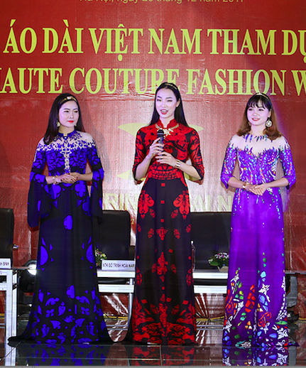 Áo dài Việt mở màn Paris Fashion Week - Haute Couture 2018 - Ảnh 2.