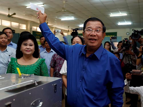 Thủ tướng Hun Sen tự tin - Ảnh 1.