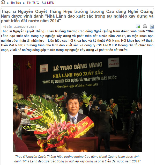 Hiệu trưởng lấy tài chính mua danh hiệu nhà lãnh đạo xuất sắc - Ảnh 2. Hiệu trưởng lấy ngân sách tài chính mua danh hiệu nhà lãnh đạo xuất sắc - Ảnh 2.