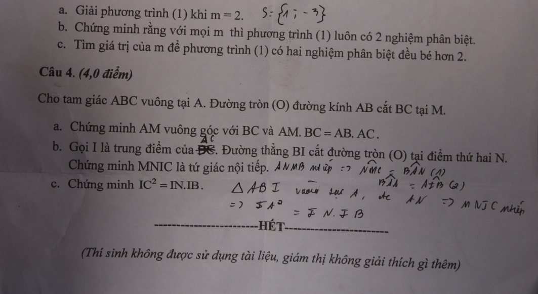 Quảng Nam: lầm lẫn tại đề rà toán lớp 9 - Ảnh 1. Quảng Nam: lầm lẫn tại đề soát toán lớp 9 - Ảnh 1.