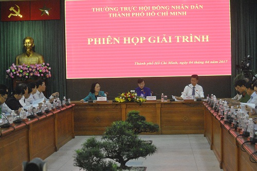 
Toàn cảnh phiên họp giải trình ngày 4-4
