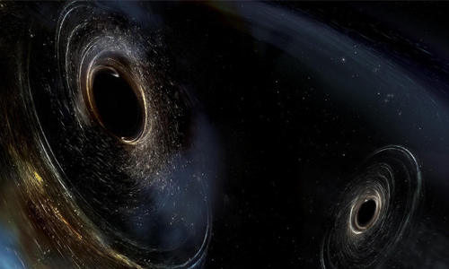 Phát hiện sóng hấp dẫn mới từ hai hố đen va chạm - Ảnh 1.