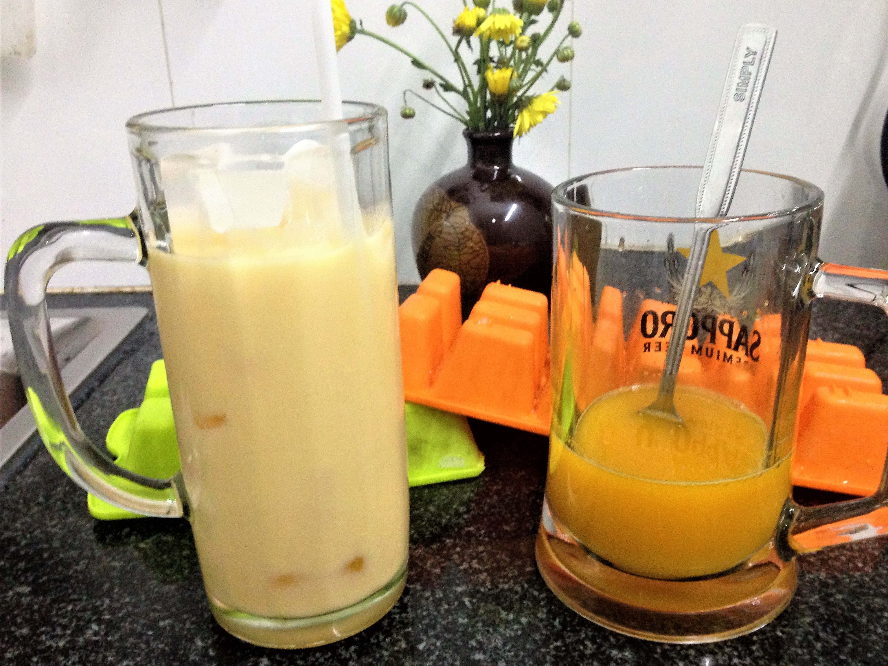 Giải khát cùng chanh dây sữa tươi - Ảnh 1. Giải khát cùng chanh dây sữa tươi - Ảnh 1.