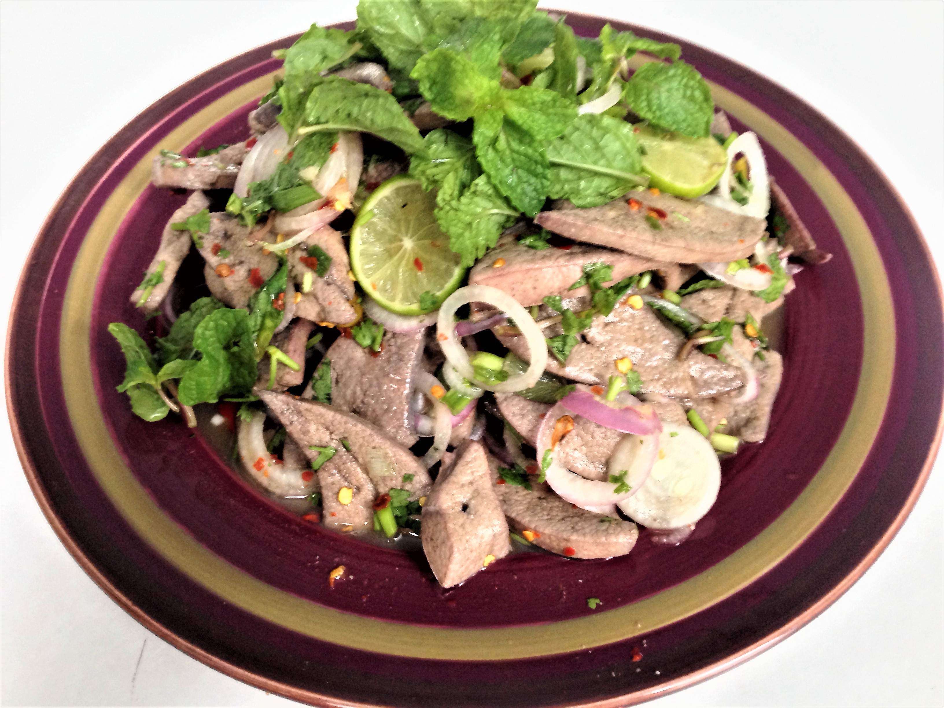 Gan heo trộn kiểu Thái - Ảnh 8.