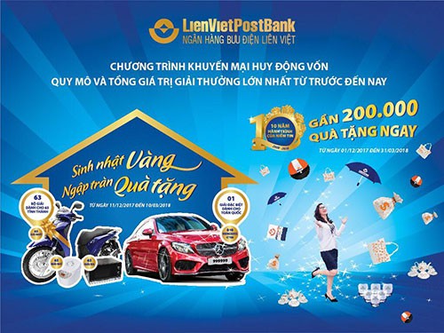 51 tỉ đồng tri ân khách hàng từ LienVietPostBank - Ảnh 1.