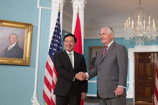 Ngoại trưởng Mỹ Rex Tillerson chúc mừng Quốc khánh Việt Nam - Ảnh 1.