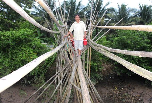 Công trình siêu độc của nông dân miền Tây - Ảnh 1.