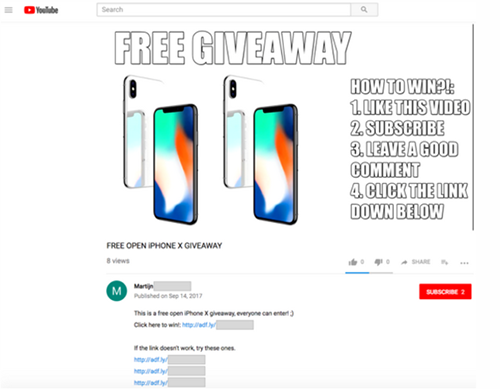 Nhiều người dính bẫy lừa trúng thưởng iPhone X - Ảnh 1.