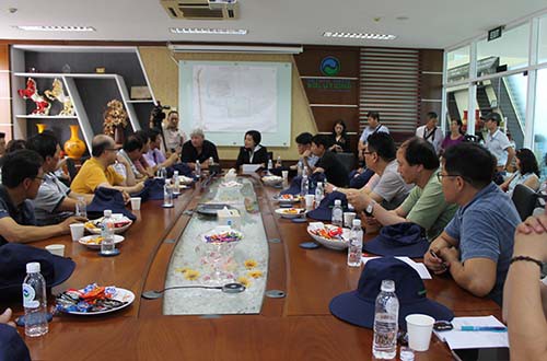 Đoàn Hàn Quốc tìm hiểu công nghệ của VWS - Ảnh 2. Đoàn Hàn Quốc tìm hiểu công nghệ của VWS - Ảnh 2.
