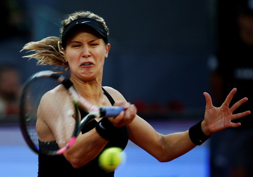 Kiều nữ Bouchard loại số 2 thế giới tại Madrid Open - Ảnh 1.