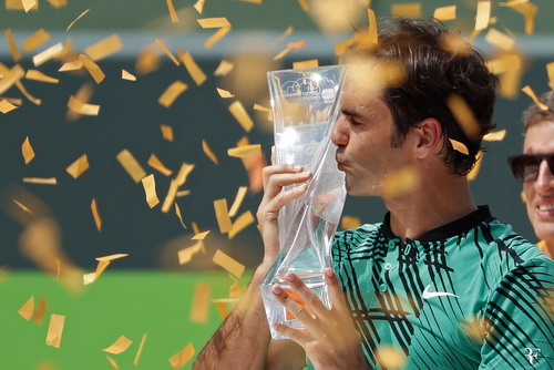 Chiếc cúp Master 1.000 thứ 26 trong sự nghiệp của Federer