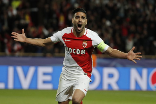 Radamel Falcao là chân sút nguy hiểm trong màu áo Monaco