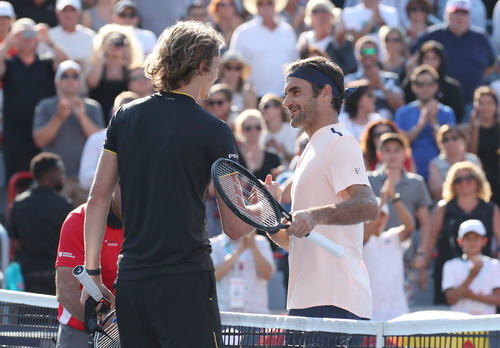 Hạ tượng đài Federer, sao trẻ Zverev đăng quang Rogers Cup - Ảnh 4.