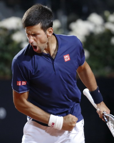 Djokovic chạy marathon vào chung kết Rome Open - Ảnh 4.