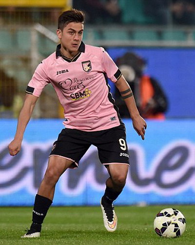 Paulo Dybala gia nhập Palermo khi mới 18 tuổi