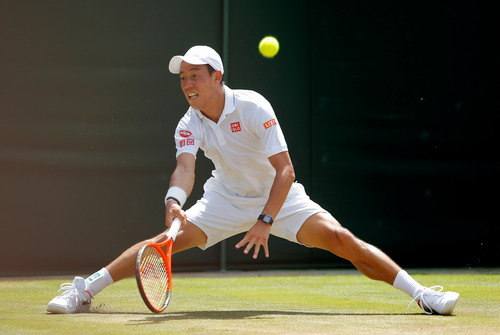 Nadal thắng nghẹt thở, Nishikori chia tay Wimbledon - Ảnh 7.