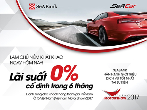 SeABank cho vay trực tiếp tại Triển lãm Vietnam Motorshow 2017 - Ảnh 2.