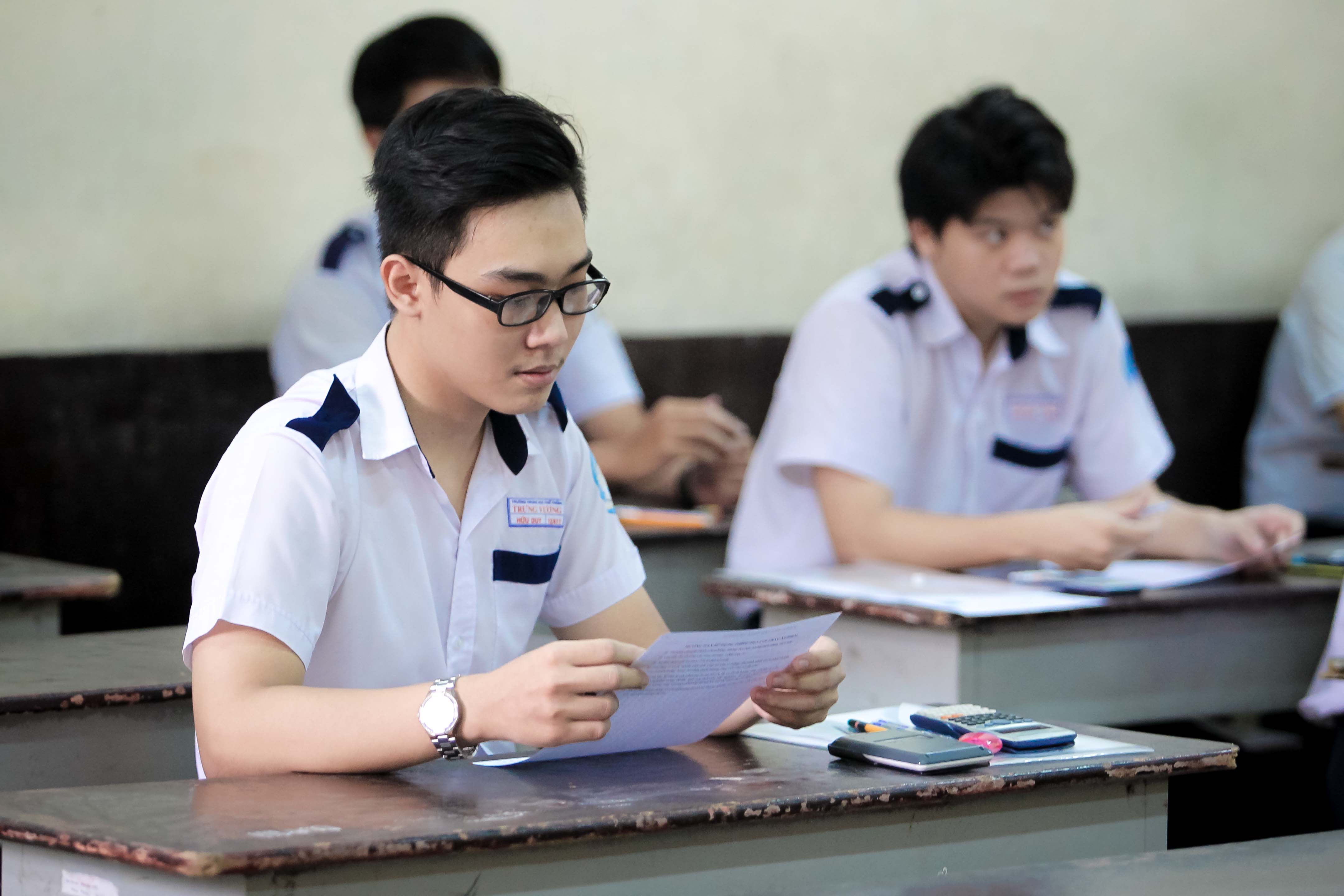 Chờ đợi đề toán lần đầu theo hình thức trắc nghiệm - Ảnh 5. Chờ đợi đề toán lần đầu theo hình thức trắc nghiệm - Ảnh 5.