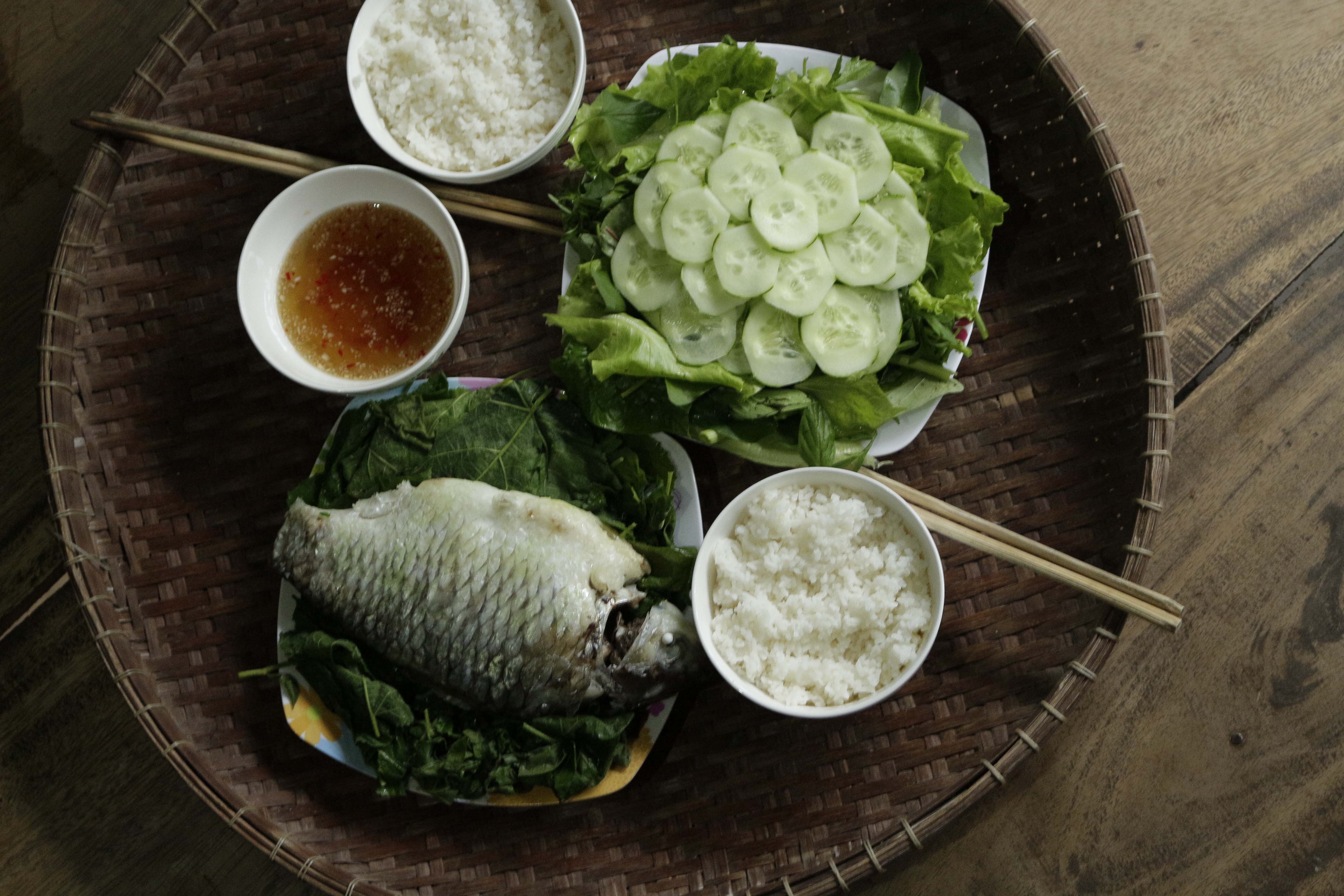 Vị béo của vẩy cá mè dinh, cái mặn mòi của nước mắm cá linh non, cái mùi thơm sực nức của loài rau biên ải và tình người, tình đất phương Nam quyện lại thành một kỷ niệm khó quên trong lòng viễn khách.