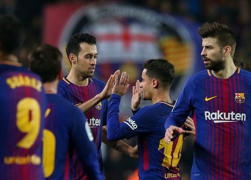 Coutinho chào sân Nou Camp, Barcelona giành vé bán kết Cúp Nhà vua - Ảnh 6.