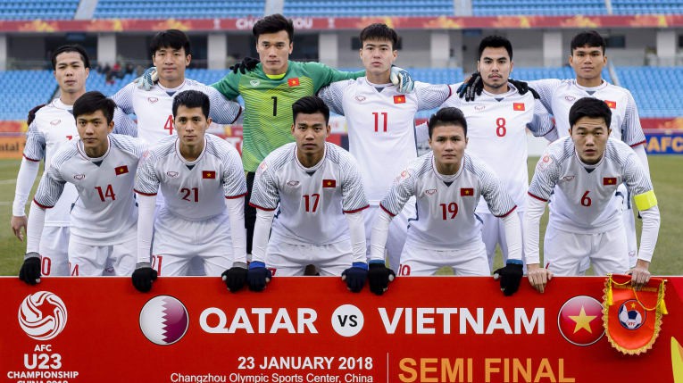 Những hình ảnh lấy nước mắt người hâm mộ của U23 Việt Nam - Ảnh 1.