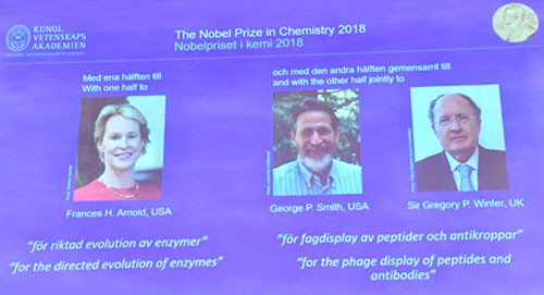 Nobel Hóa học 2018: Nghiên cứu mở đường về protein - Ảnh 1.