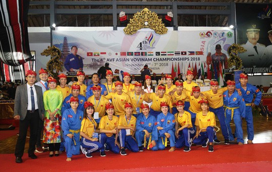 Lần đầu tiên võ sĩ Nhật và Trung Quốc dự giải vovinam châu Á - Ảnh 2.