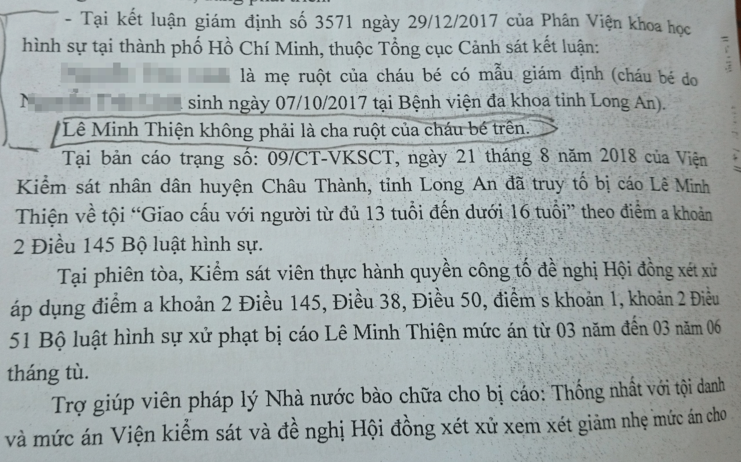 Vợ nhí sinh con, giám định ADN không phải, chồng vẫn ngồi tù - Ảnh 1.