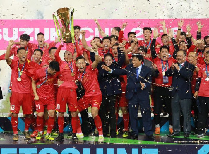 Thắng Malaysia, Việt Nam lên ngôi vô địch Đông Nam Á 2018 - Ảnh 1.