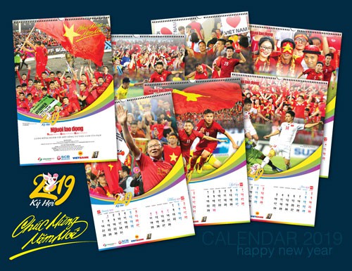 Báo Người Lao Động phát hành bộ lịch Mừng chiến thắng AFF Cup 2018 - Ảnh 2.