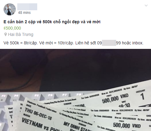 Bắt quả tang nhân viên bảo vệ ở VFF cùng hàng chục cò vé trận Việt Nam-Philippines - Ảnh 2.