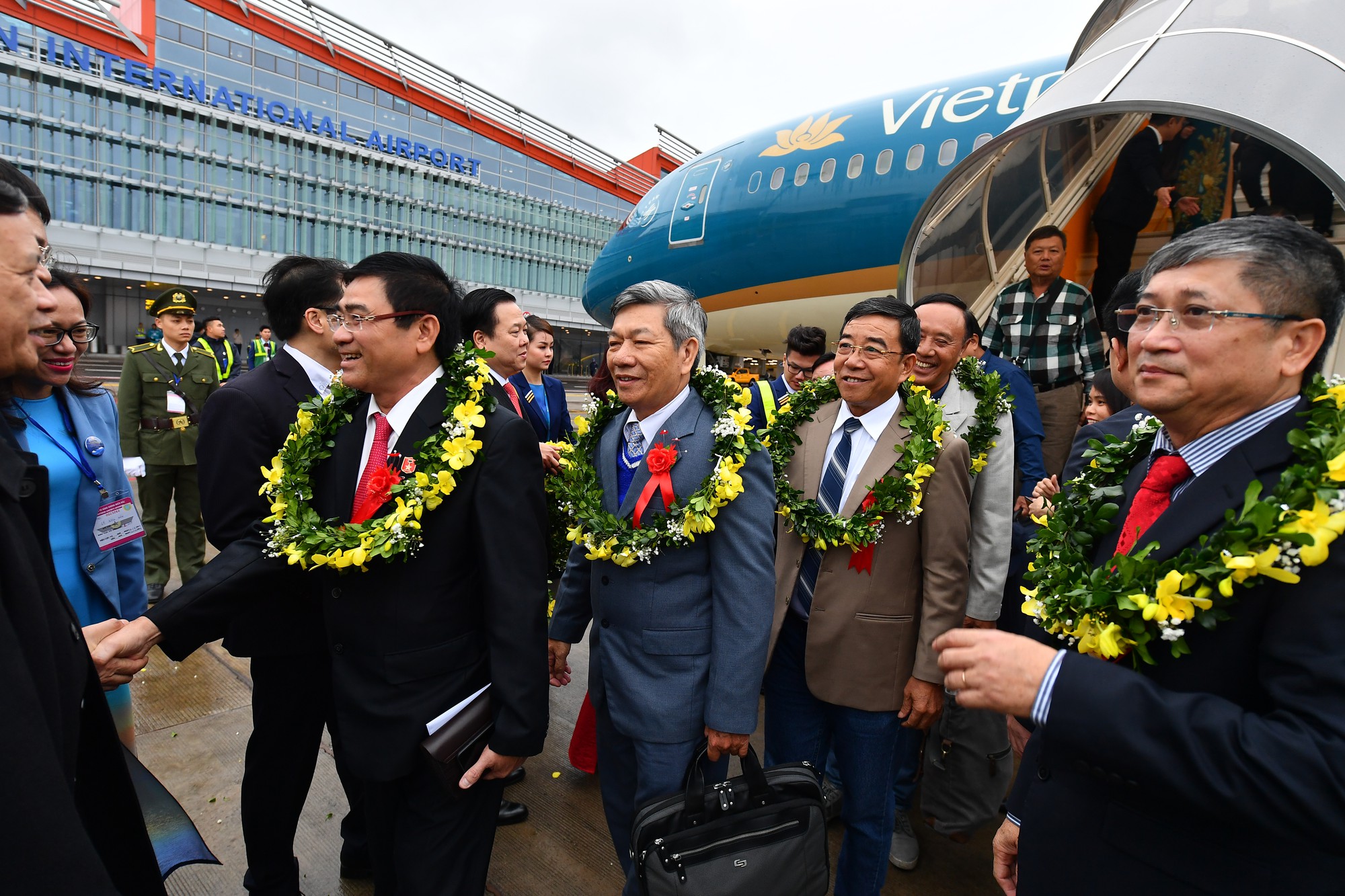 Khai trương sân bay quốc tế Vân Đồn, đón siêu máy bay Boeing 787 từ TP HCM - Ảnh 16.