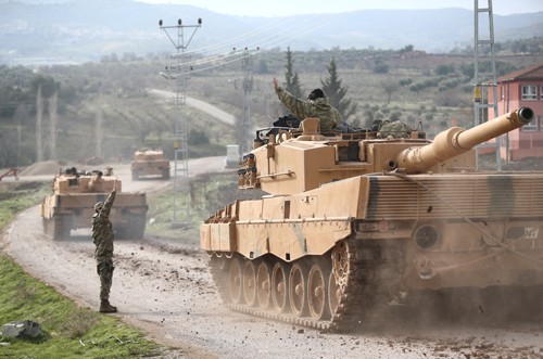 Thổ Nhĩ Kỳ tung chiến dịch Nhành ô-liu vào Syria - Ảnh 1.