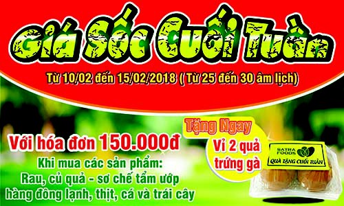 Tưng bừng khuyến mãi Tết tại hệ thống Satrafoods - Ảnh 1.