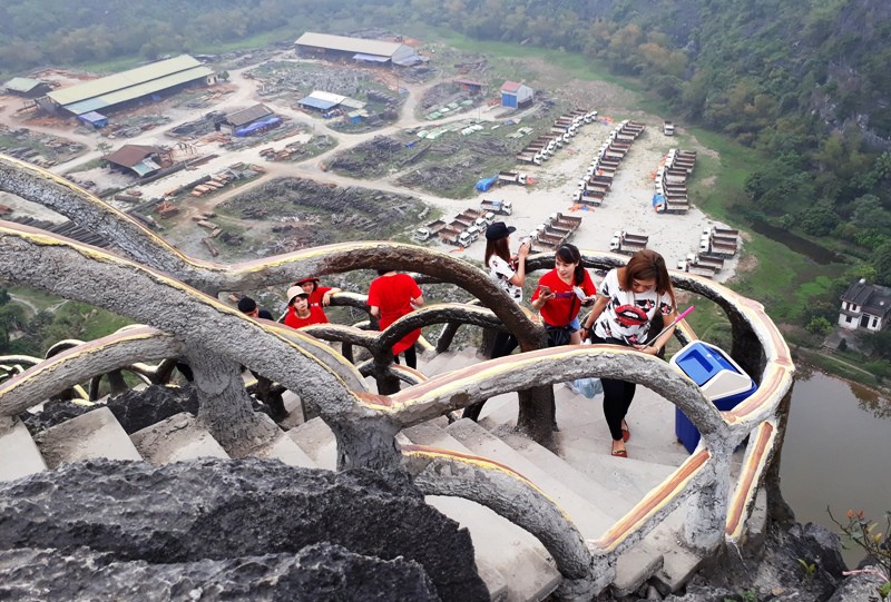 Cận cảnh công trình khủng không phép trong vùng lõi di sản thế giới Tràng An - Ảnh 10.