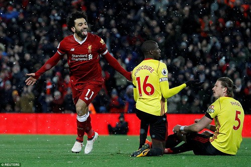 Hung thần Mo Salah giúp Liverpool thắng hủy diệt Watford - Ảnh 2.