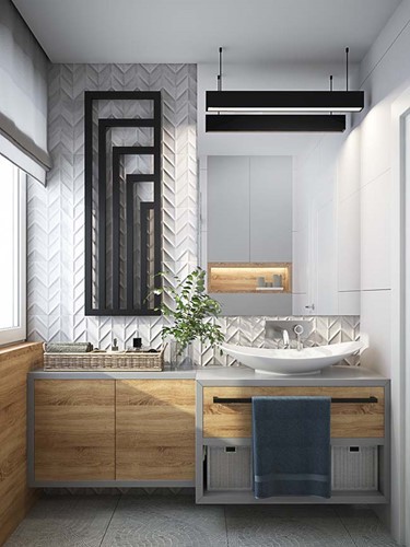 10 mẫu thiết kế phòng tắm đẹp phong cách hiện đại 2018 - Ảnh 6.