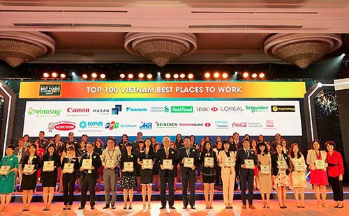 Techcombank “Top 100 Nơi làm việc tốt nhất Việt Nam” - Ảnh 1. Techcombank “Top 100 Nơi làm việc tốt nhất Việt Nam” - Ảnh 1.
