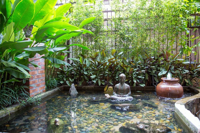 Không gian sống đẹp như resort của ca sĩ Quang Dũng - Ảnh 1. Không gian sống đẹp như resort của ca sĩ Quang Dũng - Ảnh 1.