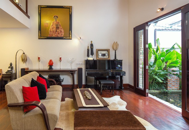 Không gian sống đẹp như resort của ca sĩ Quang Dũng - Ảnh 2. Không gian sống đẹp như resort của ca sĩ Quang Dũng - Ảnh 2.