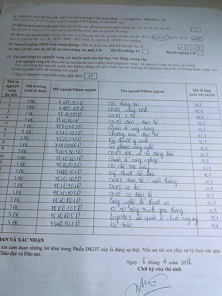 Thí sinh gây tranh cãi khi đăng ký… 24 nguyện vọng - Ảnh 4.