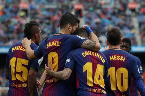 Chia tay sớm Champions League, Barcelona lập kỷ lục La Liga - Ảnh 6.