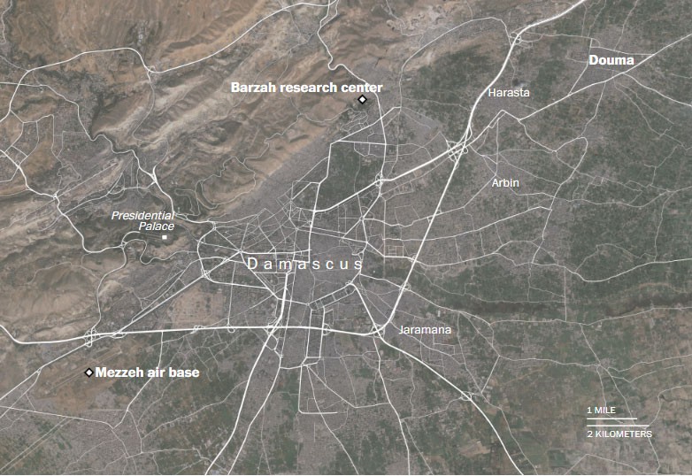 Chi tiết tình trạng các mục tiêu tại Syria sau cuộc không kích của Mỹ - Ảnh 2.